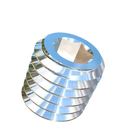 Allied Titanium M8-1.25 Pitch X 8mm  Set Screw, Socket Drive with Cup Point, Grade 2 (CP) 0001797